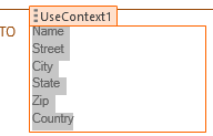 UseContext surrounding ValueOf-placeholders